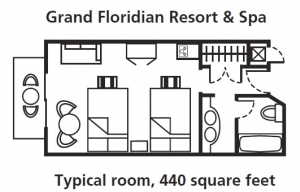 Grand Floridian Room Layout